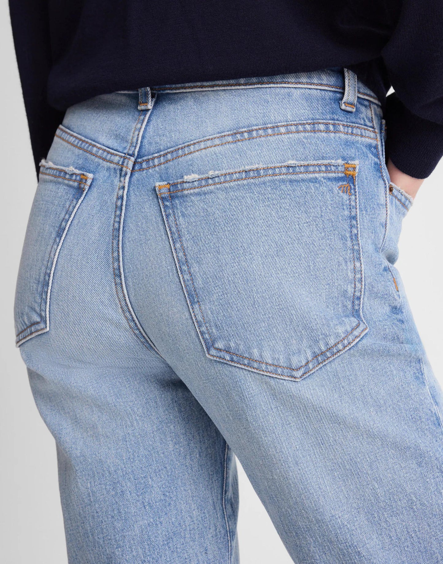 The Tall Longline Straight Jean Raebrook Wash | Madewell