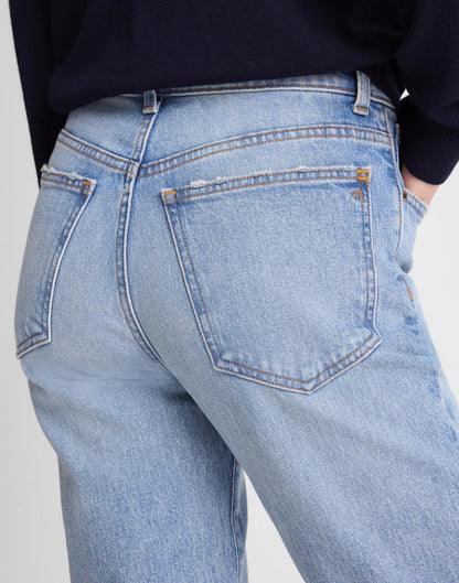 The Tall Longline Straight Jean Raebrook Wash | Madewell