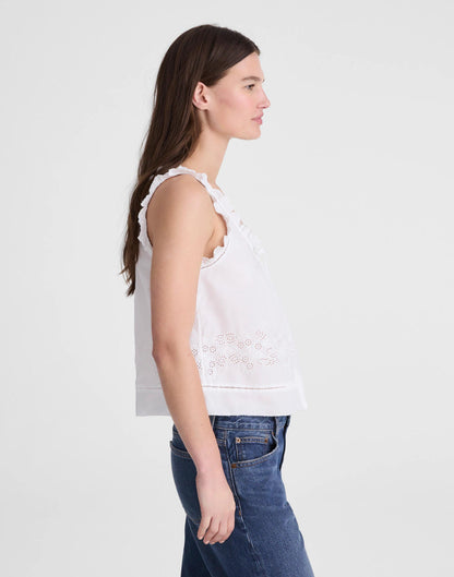 The Leah Top White | Madewell