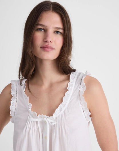 The Leah Top White | Madewell