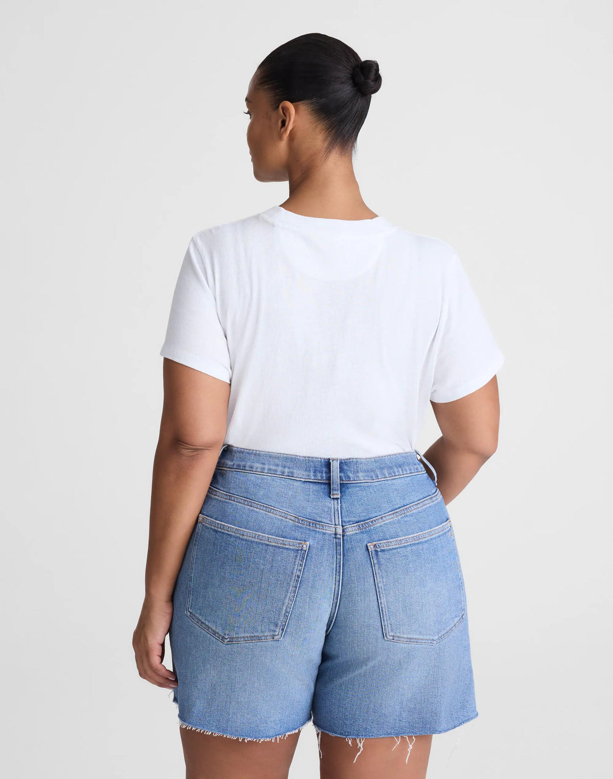 The Plus Perfect Vintage Mid-Length Short Midvale Wash | Madewell