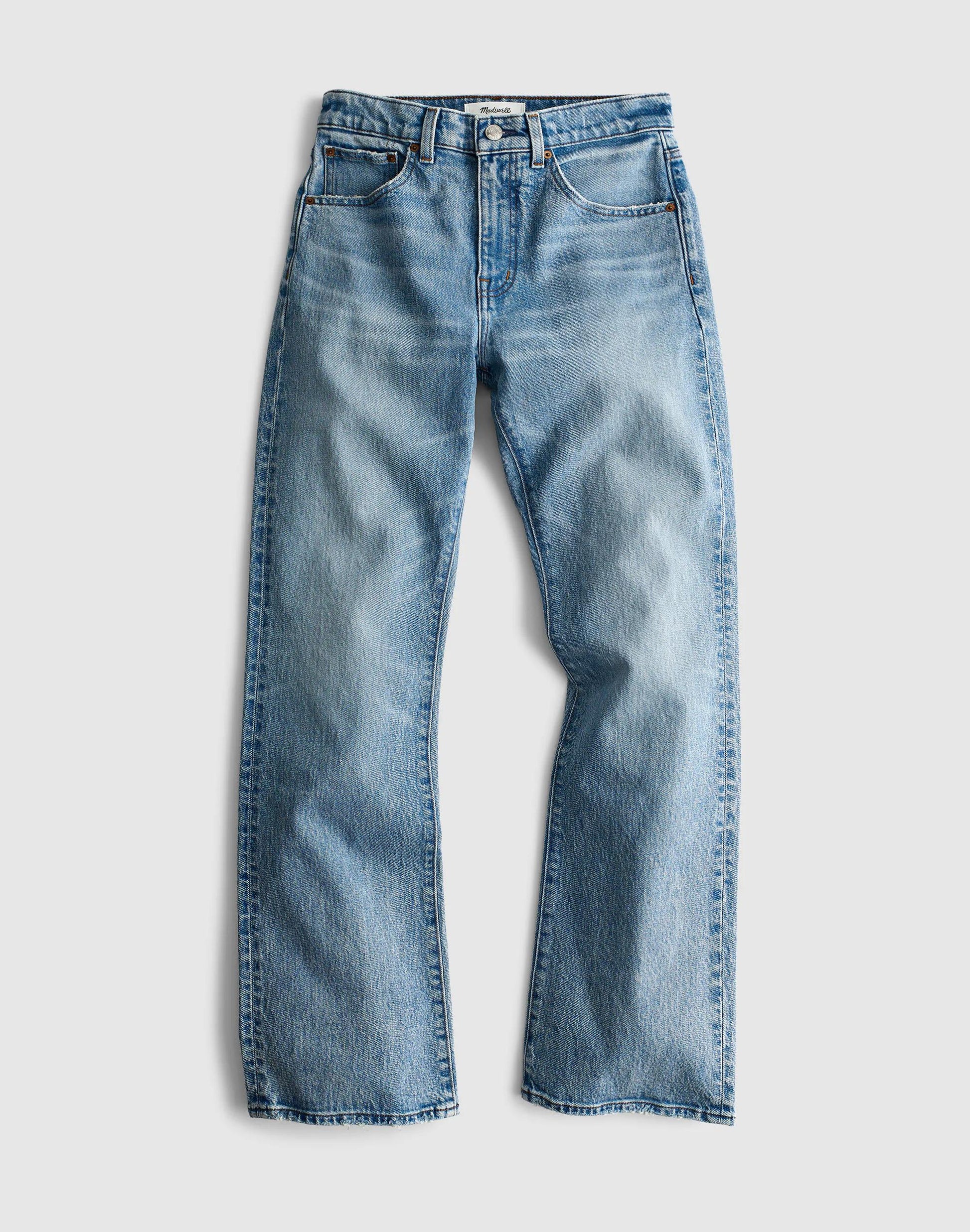 The Plus Longline Straight Jean Raebrook Wash | Madewell
