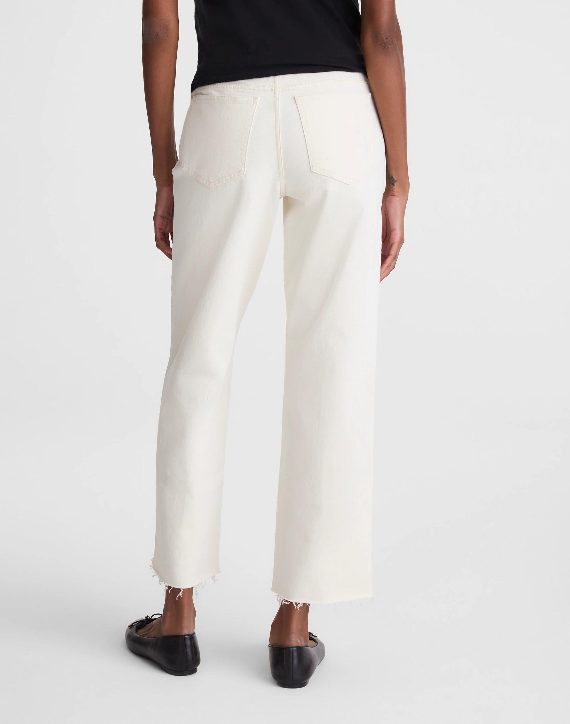 The Maternity Perfect Vintage Wide-Leg Crop Jean in Vintage Canvas Vintage Canvas | Madewell