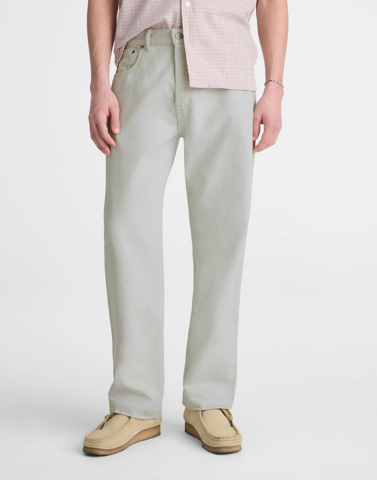 The 1991 Loose Straight Jean in Garment Dye Aluminum | Madewell