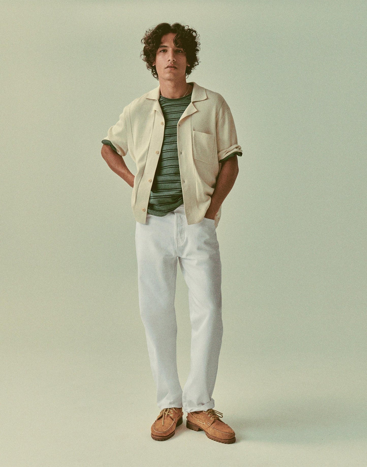 The 1991 Loose Straight Jean in Garment Dye Soft White | Madewell