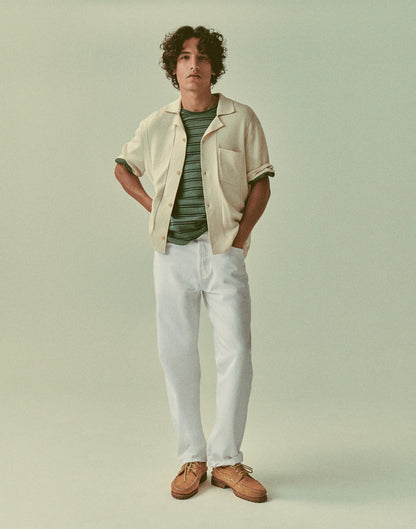The 1991 Loose Straight Jean in Garment Dye Soft White | Madewell