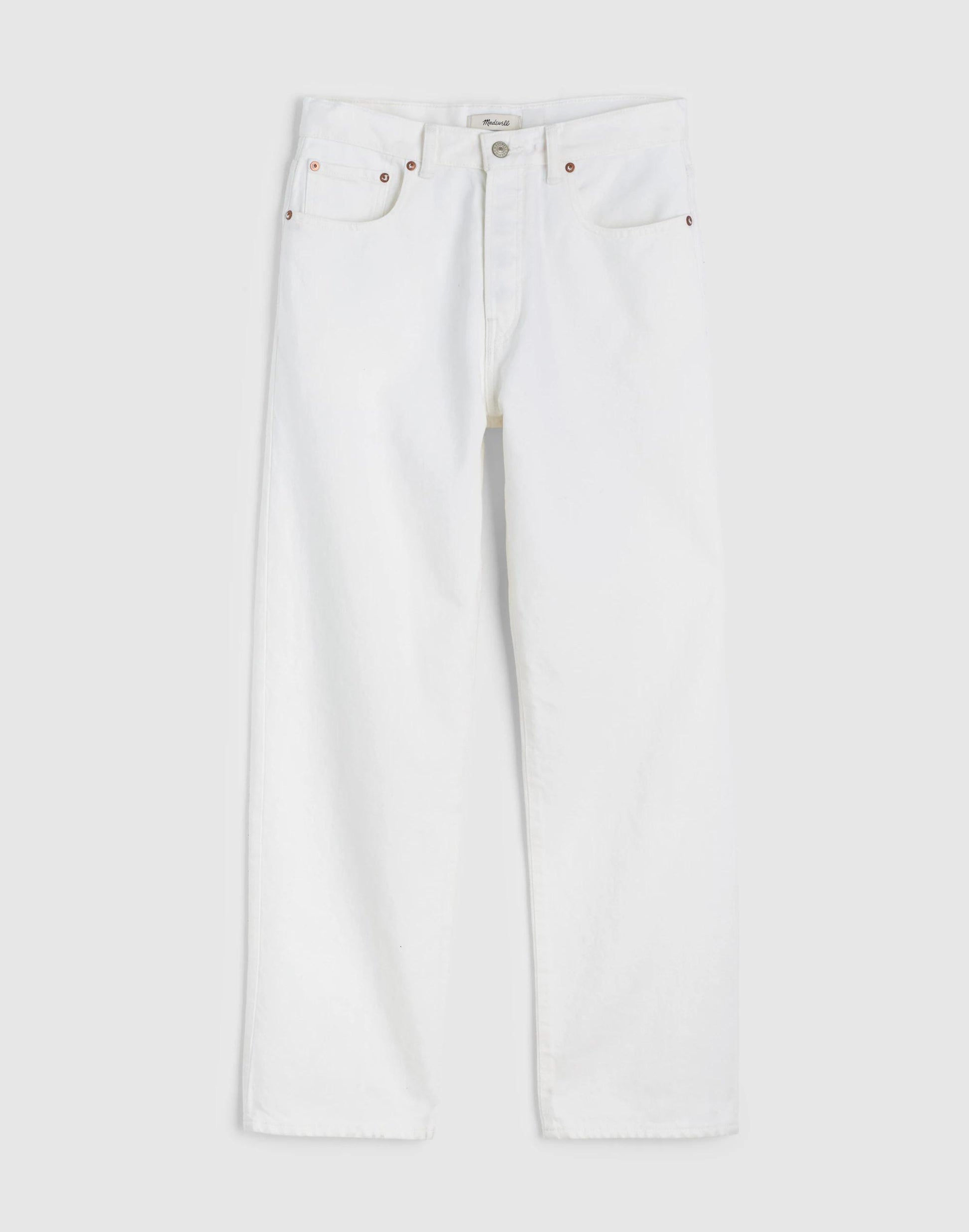 The 1991 Loose Straight Jean in Garment Dye Soft White | Madewell