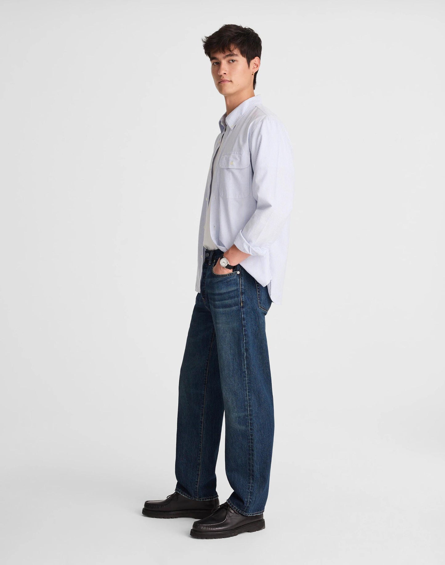 The 1991 Loose Straight Jean in Japanese Denim Fairside Wash | Madewell