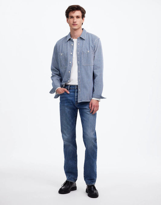The 1991 Straight-Leg Stretch Selvedge Jean Berkeley Wash | Madewell