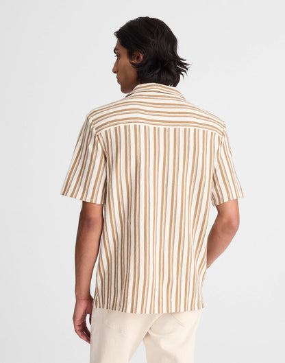 The Camp Shirt in Seaport Terry Maple Seed | Madewell