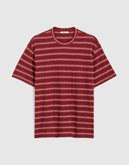 The Vintage Tee in Jacquard Dusty Merlot | Madewell