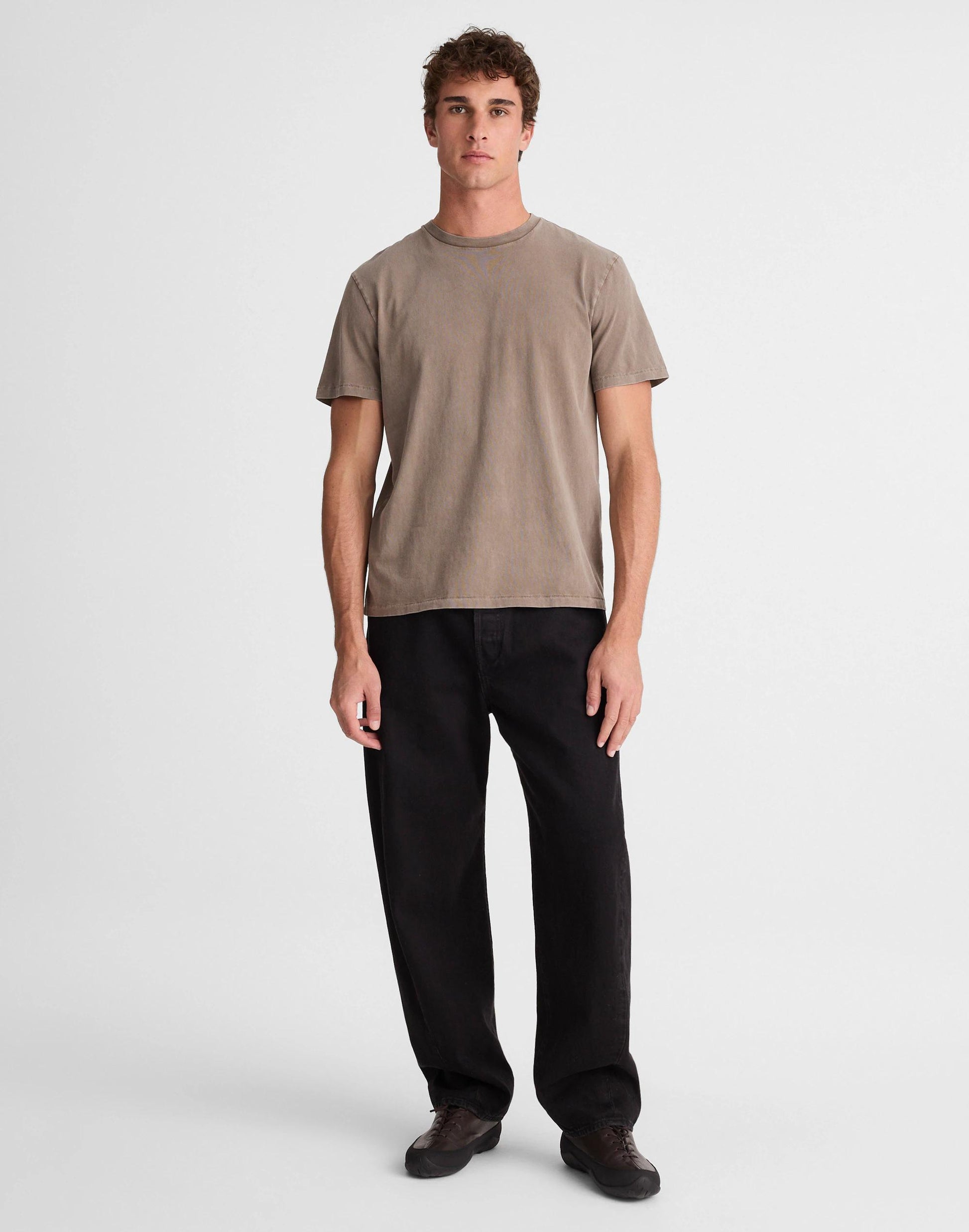 The Rockaway Tee Smoky Taupe | Madewell