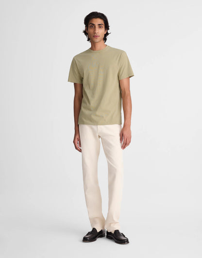The Rockaway Tee Dusty Celadon | Madewell