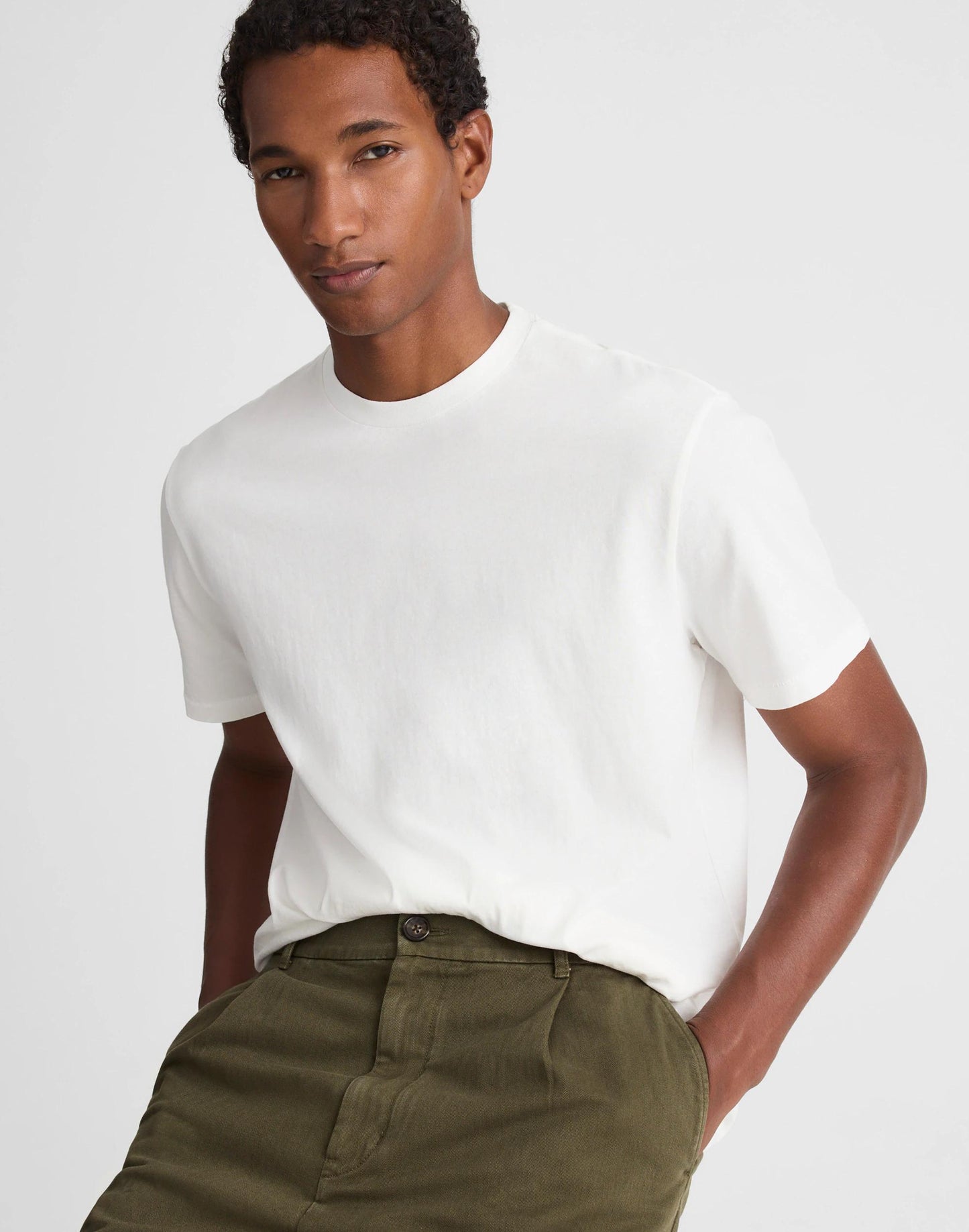 The Rockaway Tee Soft White | Madewell