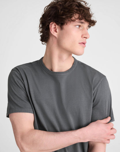 Garment-Dyed Allday Crewneck Tee Stormy Spruce | Madewell