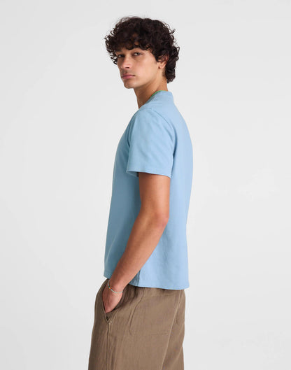 Garment-Dyed Allday Crewneck Tee Tranquil Blue | Madewell