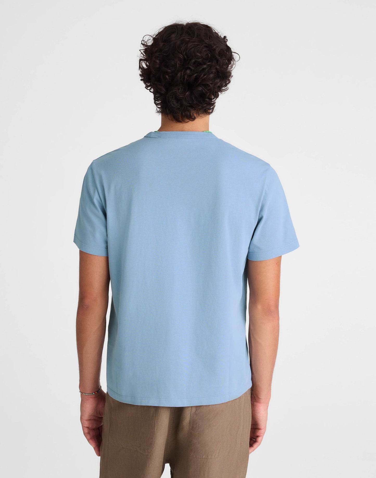 Garment-Dyed Allday Crewneck Tee Tranquil Blue | Madewell