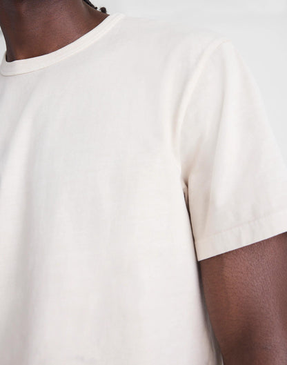 Garment-Dyed Allday Crewneck Tee Form Grey | Madewell
