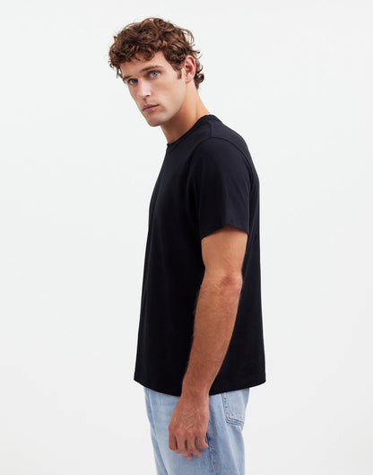 Garment-Dyed Allday Crewneck Tee True Black | Madewell