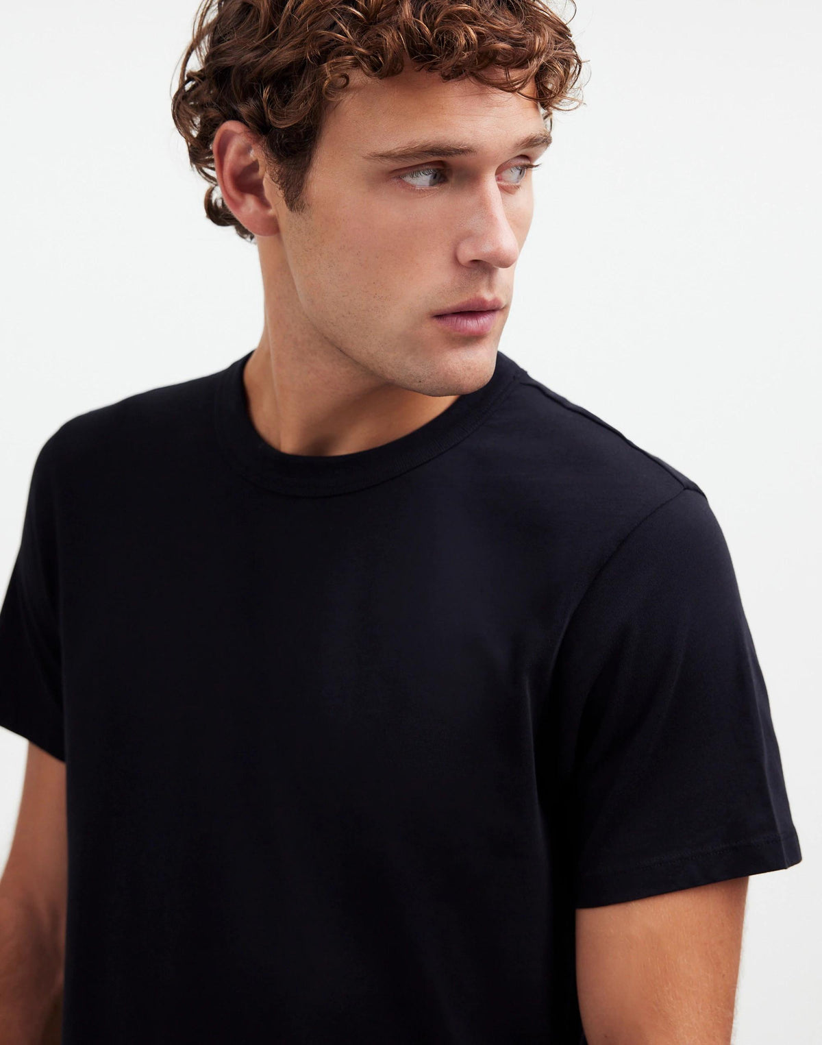 Garment-Dyed Allday Crewneck Tee True Black | Madewell