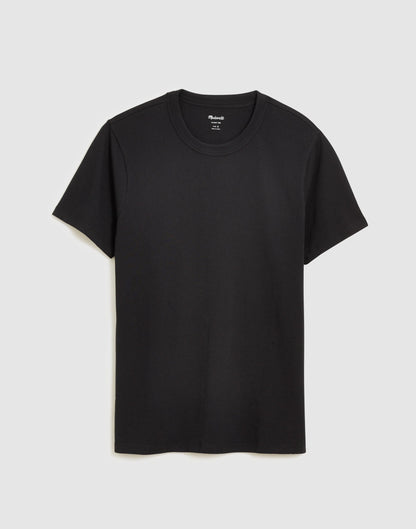 Garment-Dyed Allday Crewneck Tee True Black | Madewell