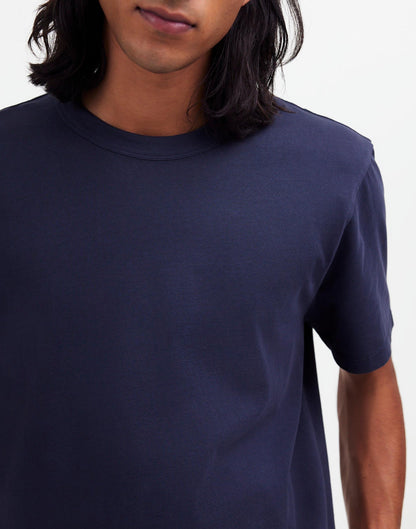 Garment-Dyed Allday Crewneck Tee Twilight | Madewell
