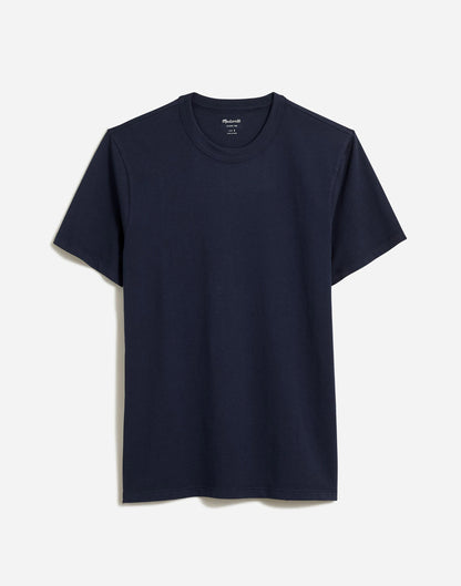 Garment-Dyed Allday Crewneck Tee Twilight | Madewell