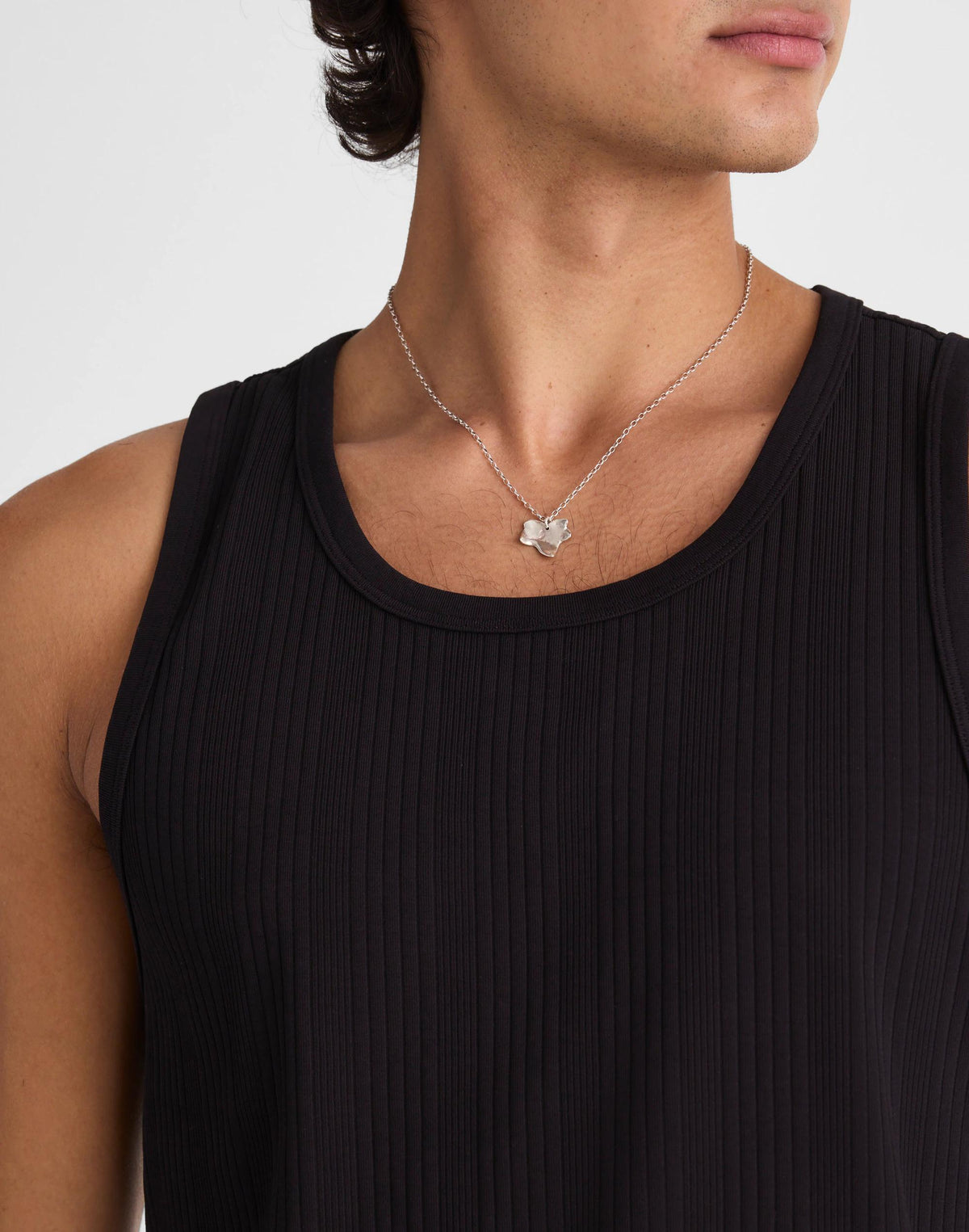 Textured Tank Jet Black | Madewell