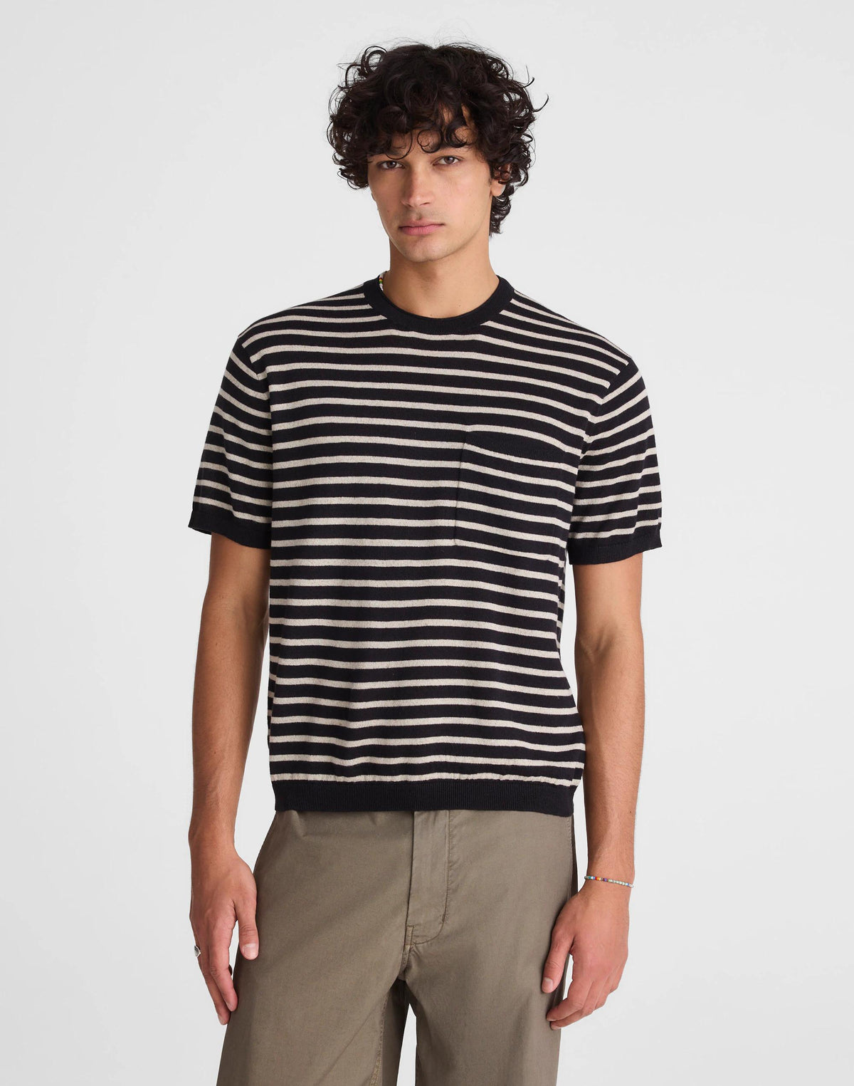 Rollneck Sweater Tee Obsidian Blue | Madewell