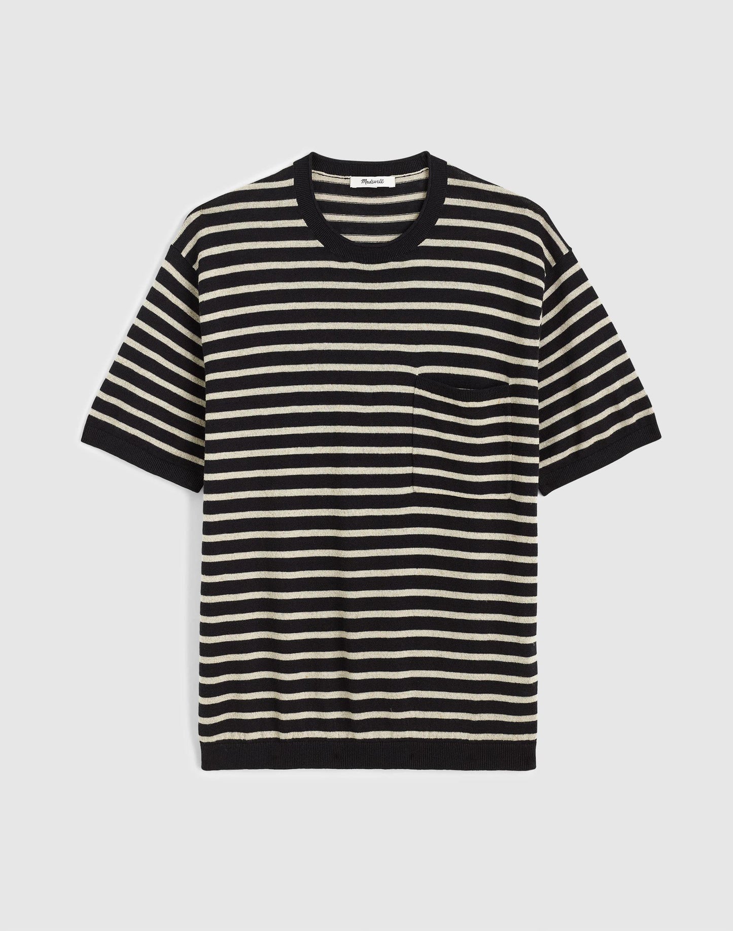 Rollneck Sweater Tee Obsidian Blue | Madewell
