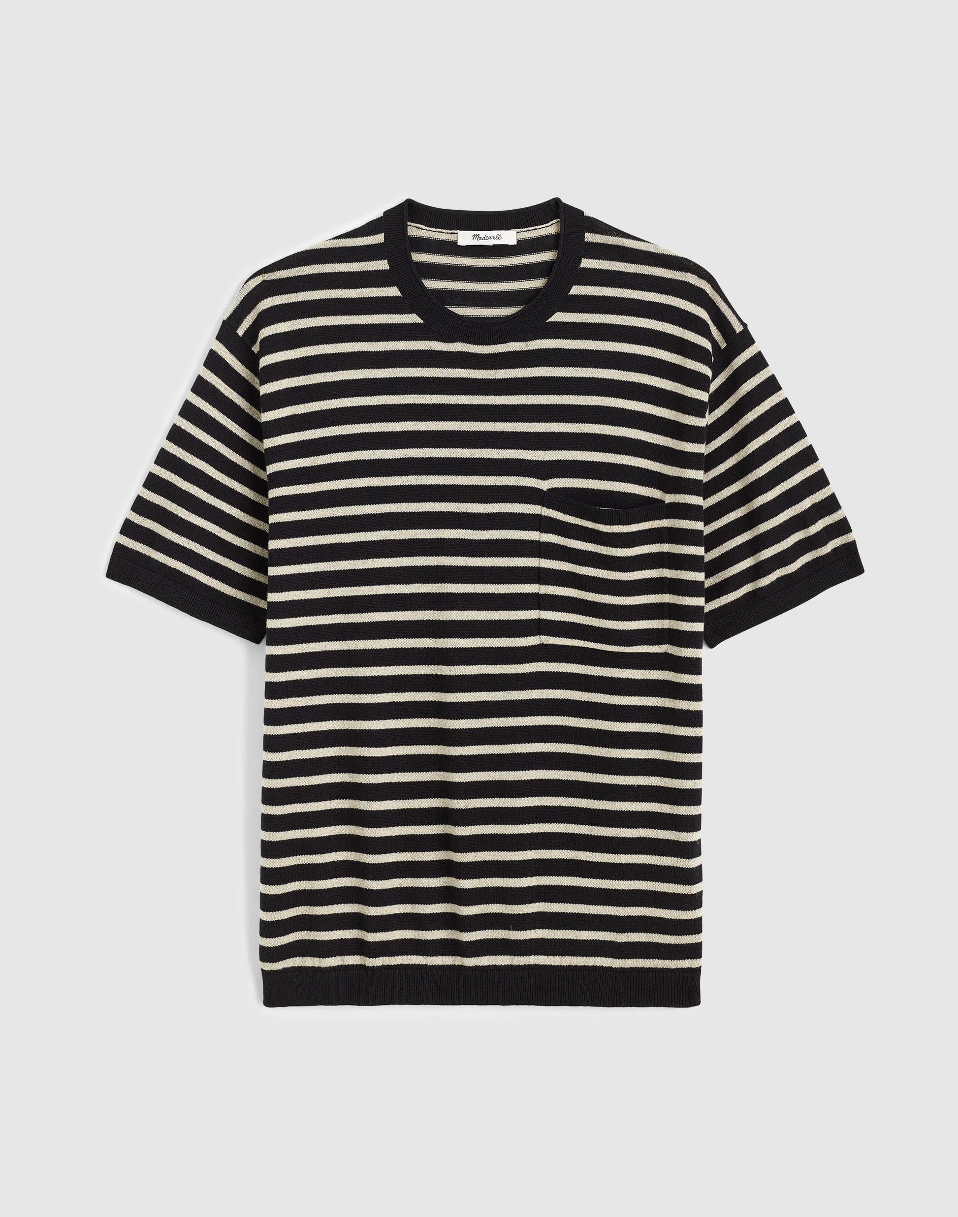 Rollneck Sweater Tee Obsidian Blue | Madewell