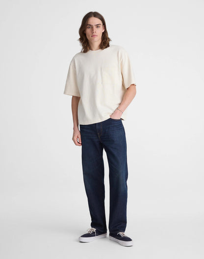 Boxy Pocket Tee in Weekend Slub Natural Seeded | Madewell