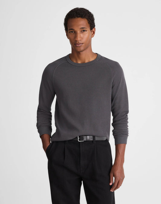 Thermal Long-Sleeve Tee Coal | Madewell