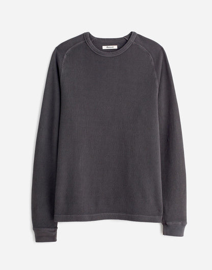 Thermal Long-Sleeve Tee Coal | Madewell