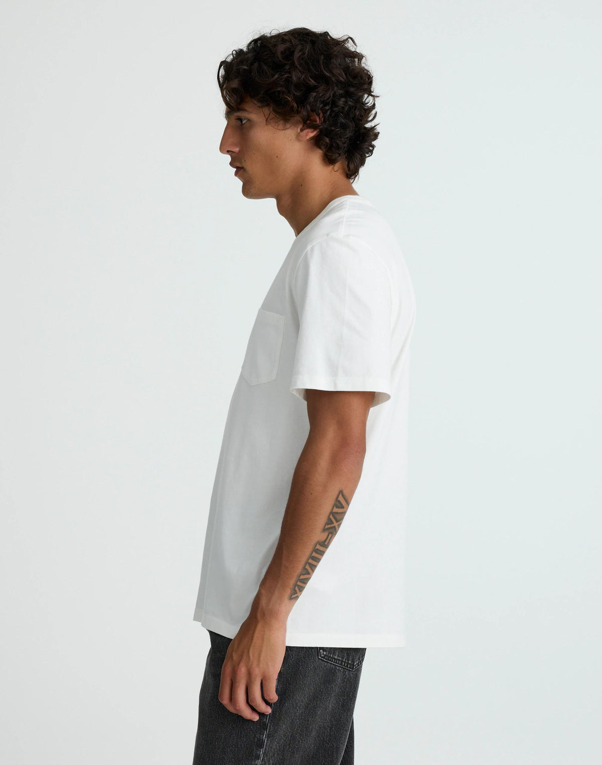 Allday Pocket Tee Soft White | Madewell