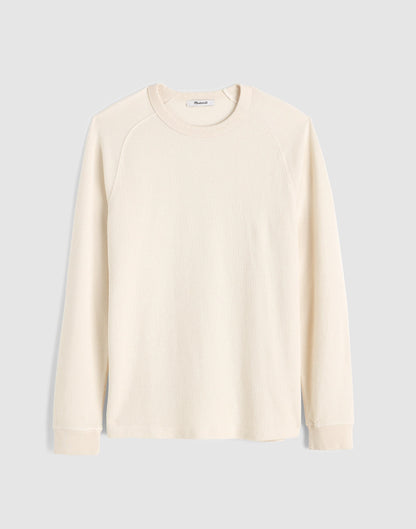 Thermal Long-Sleeve Tee Parchment | Madewell