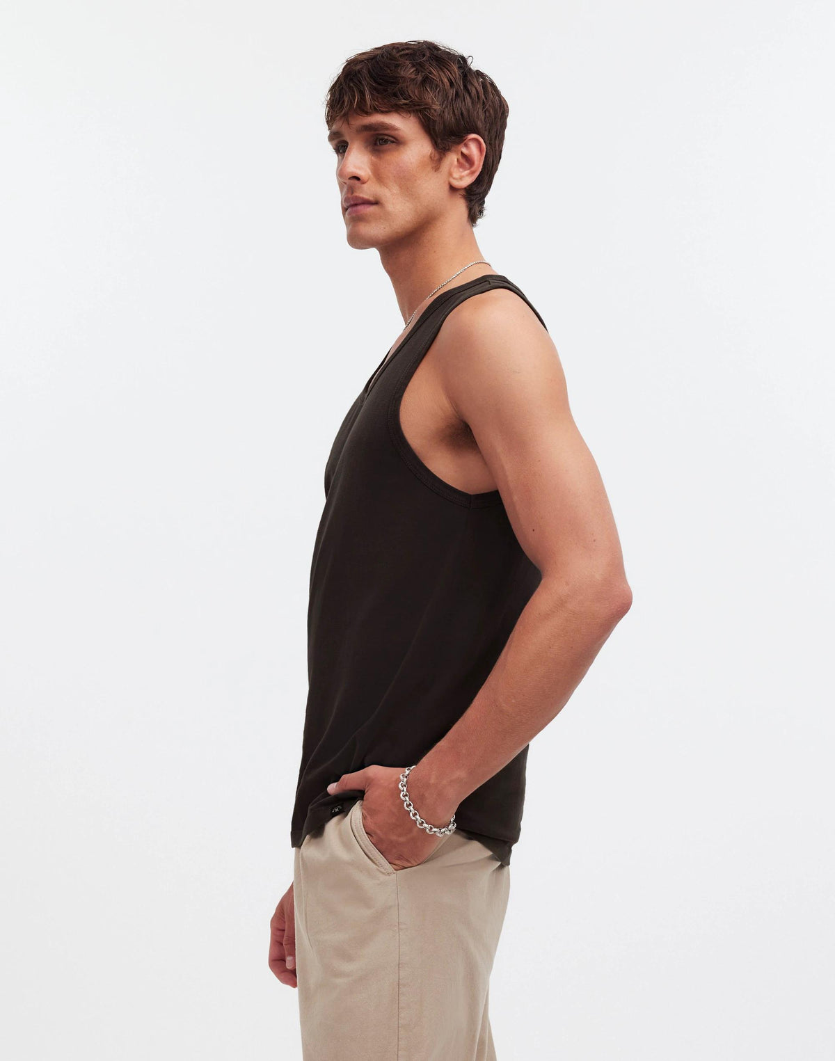 Allday Tank Black Coal | Madewell