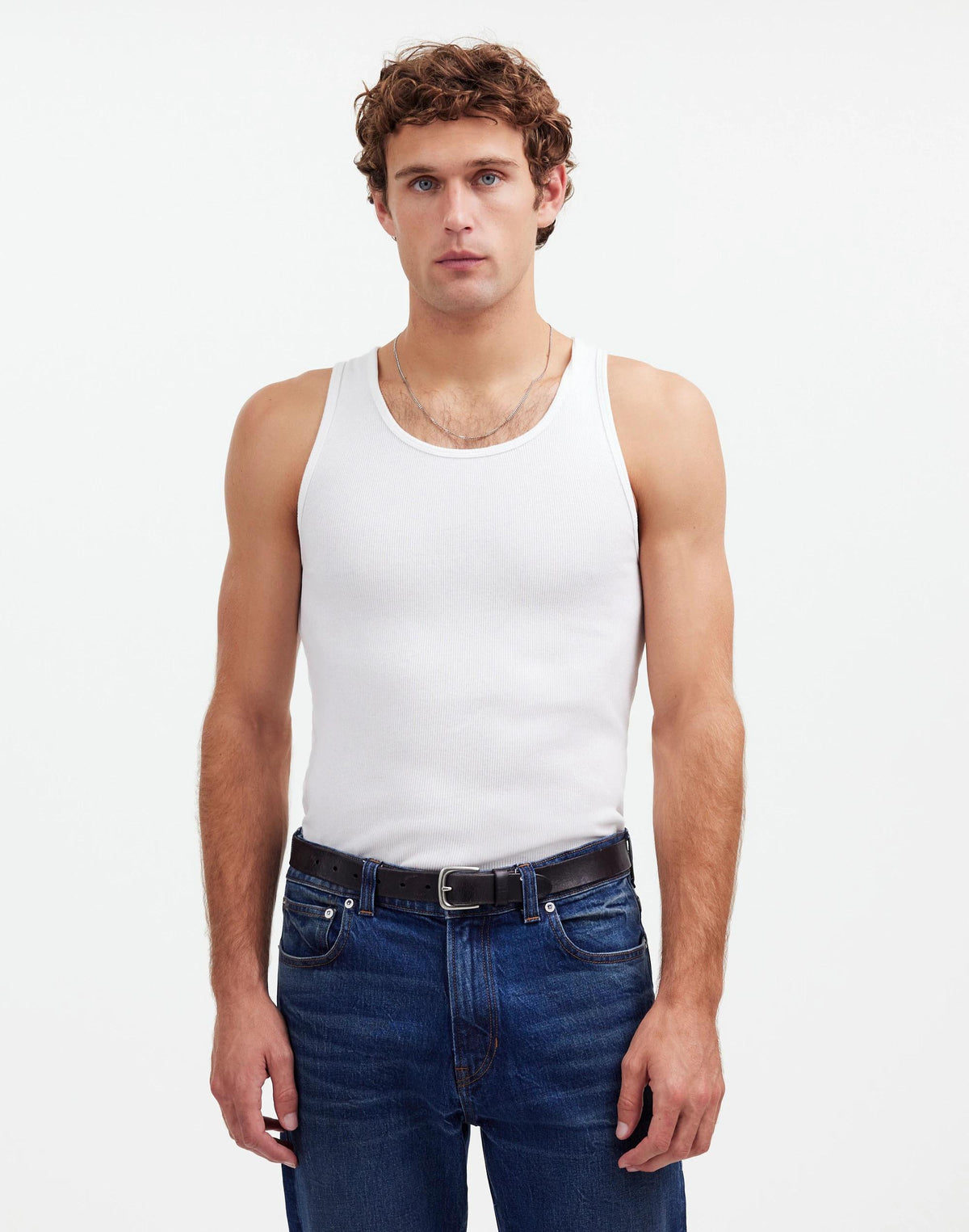 Ribbed Tank Soft White | Madewell