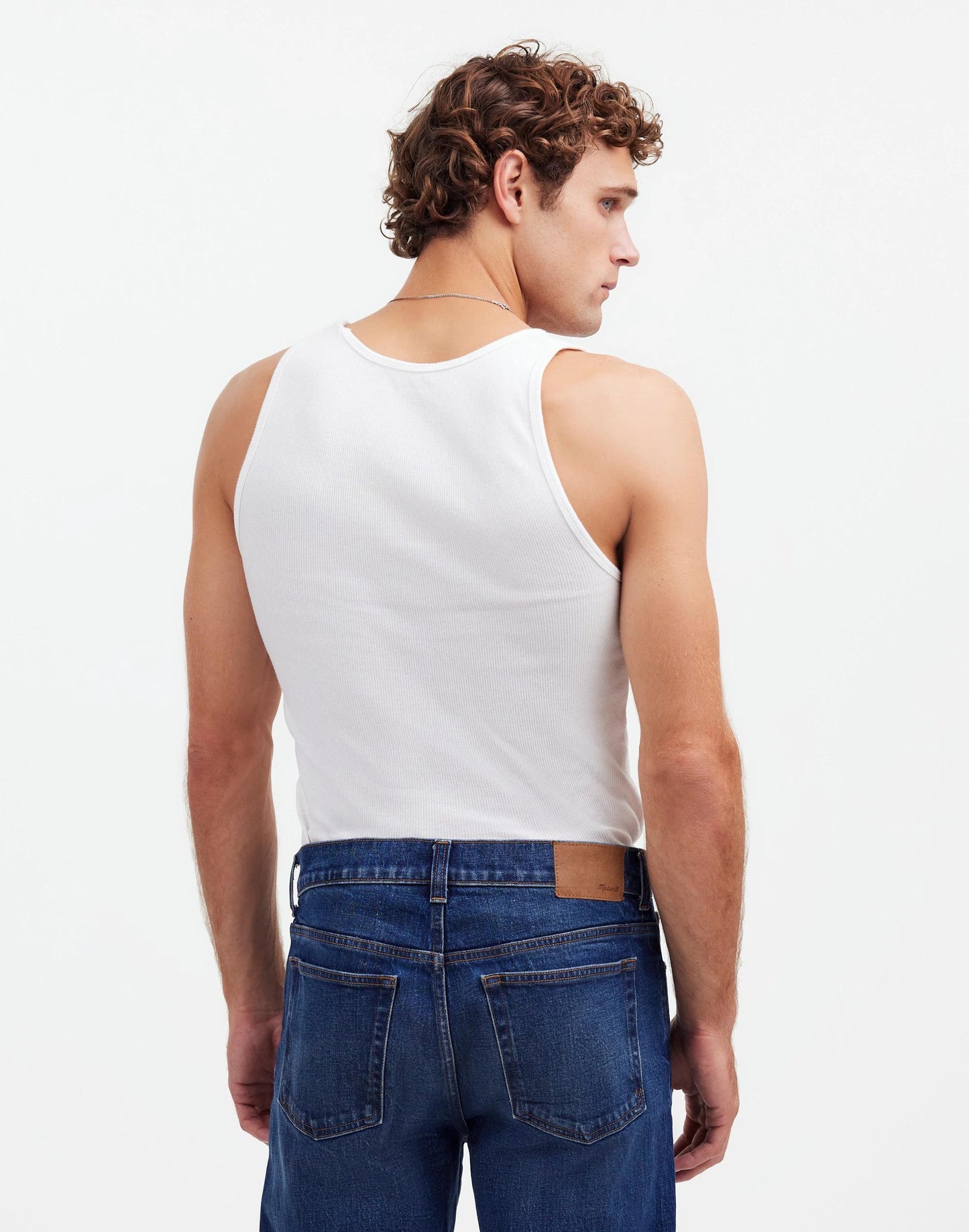 Ribbed Tank Soft White | Madewell