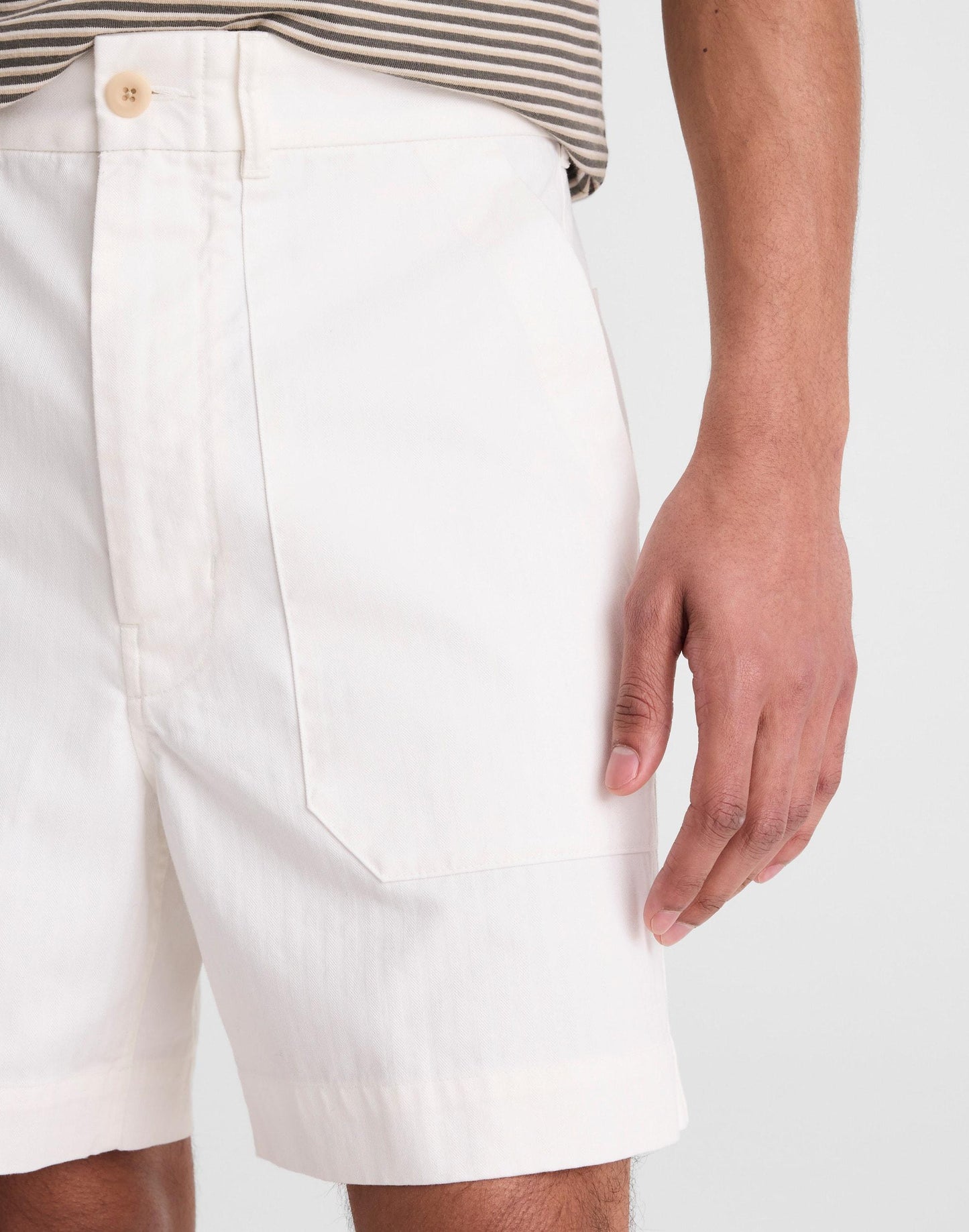 Fatigue Shorts Soft White | Madewell