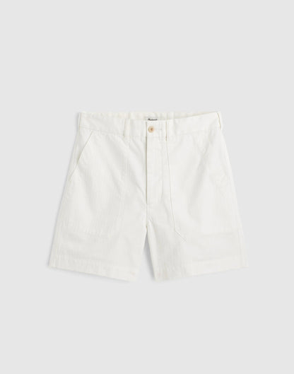 Fatigue Shorts Soft White | Madewell
