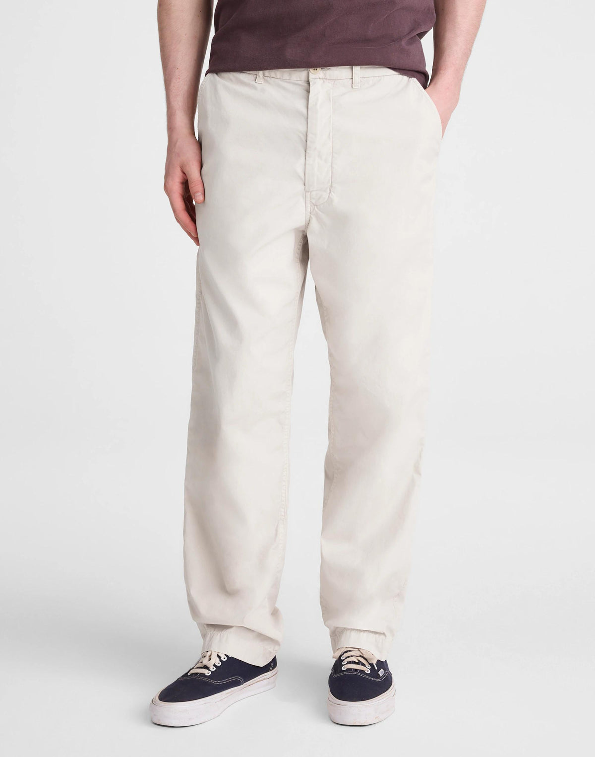 Utility Pant in Poplin Form Grey | Madewell