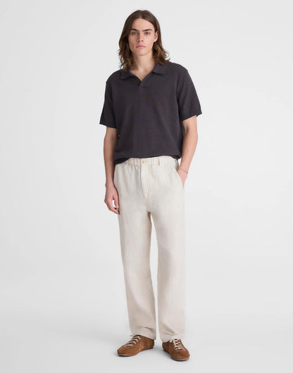 Pull-On Pant in Linen Bleached | Madewell