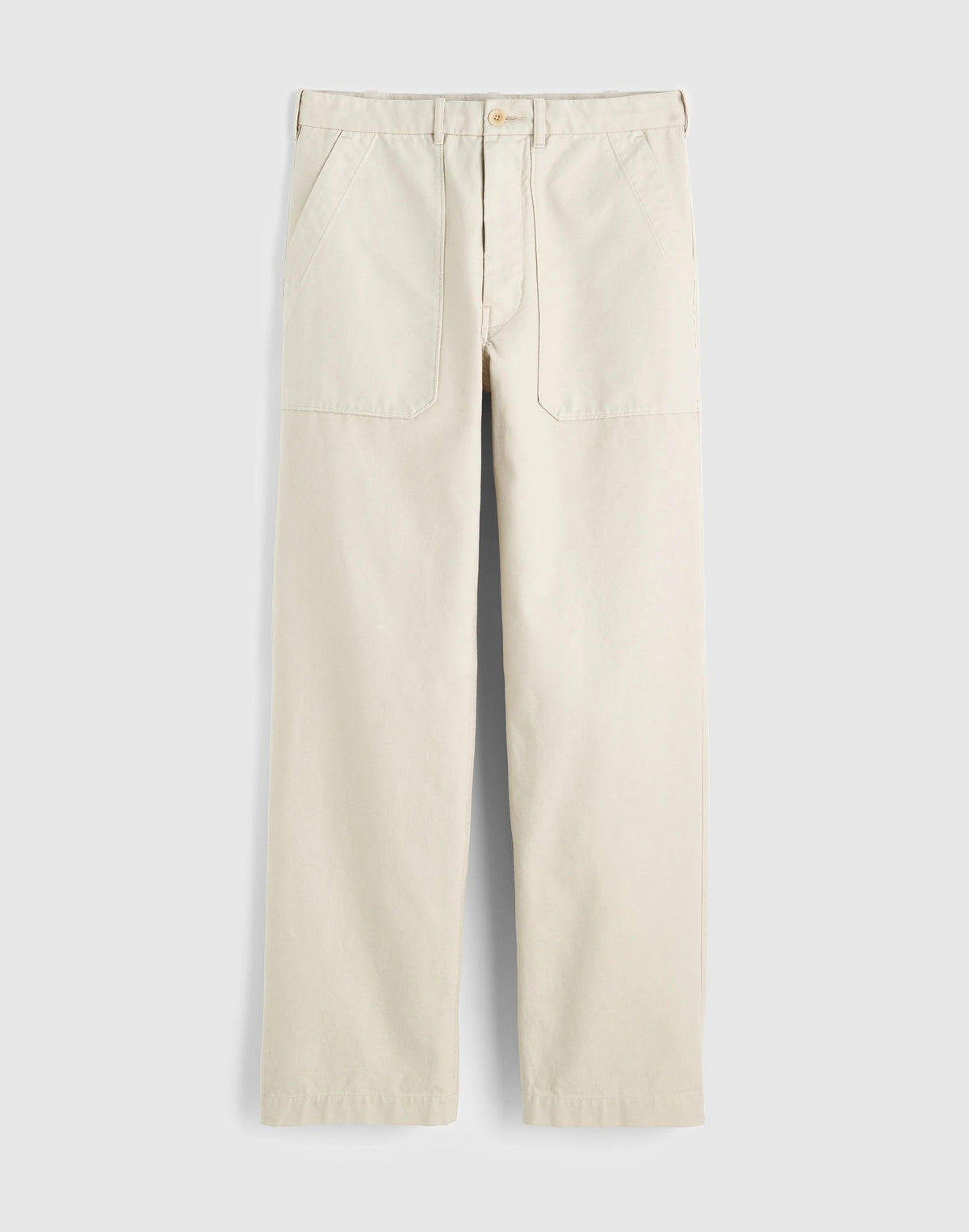 Fatigue Pants in Reverse Sateen Stone | Madewell