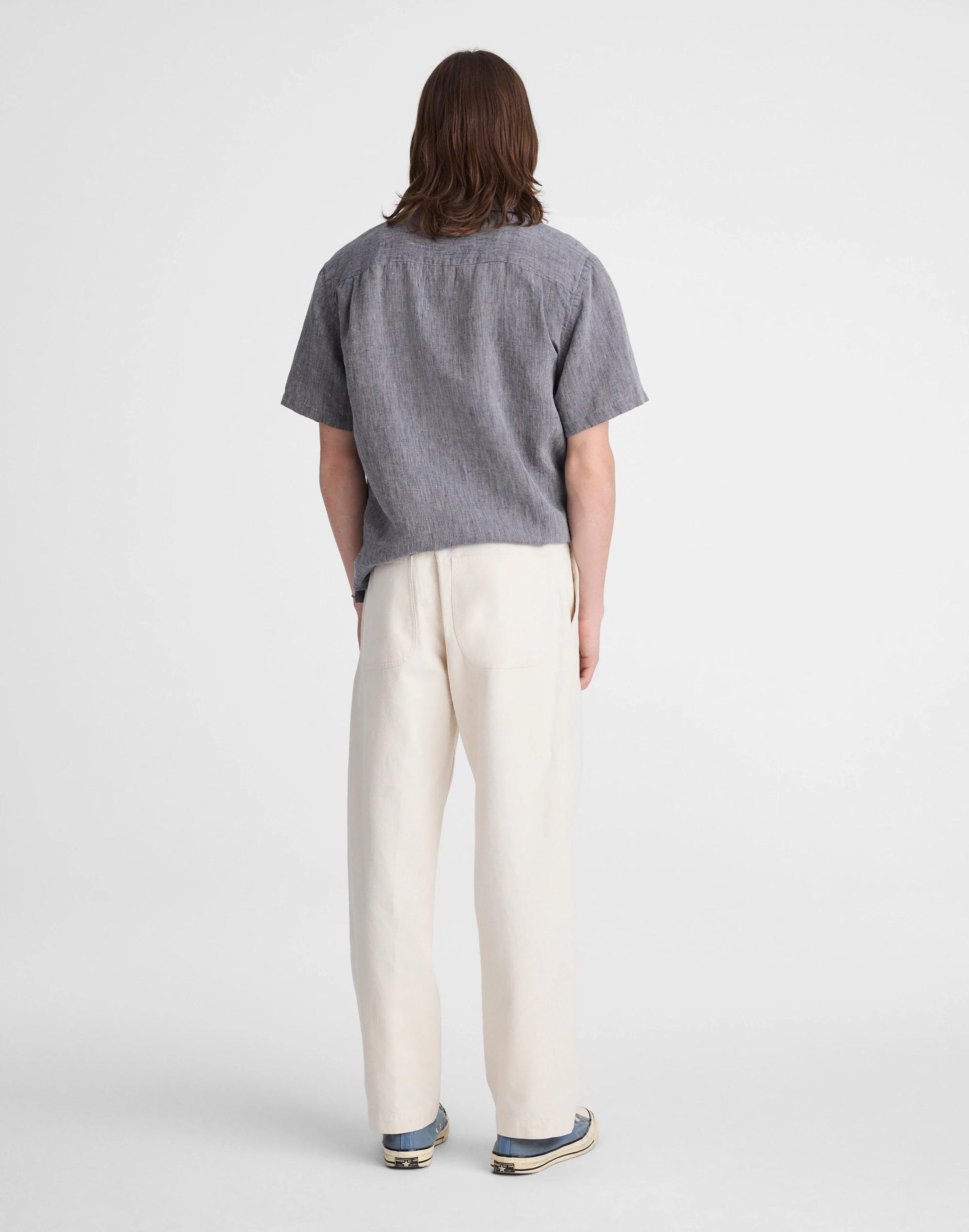 Utility Pant in Cotton-Hemp Canvas Natural Seeded | Madewell