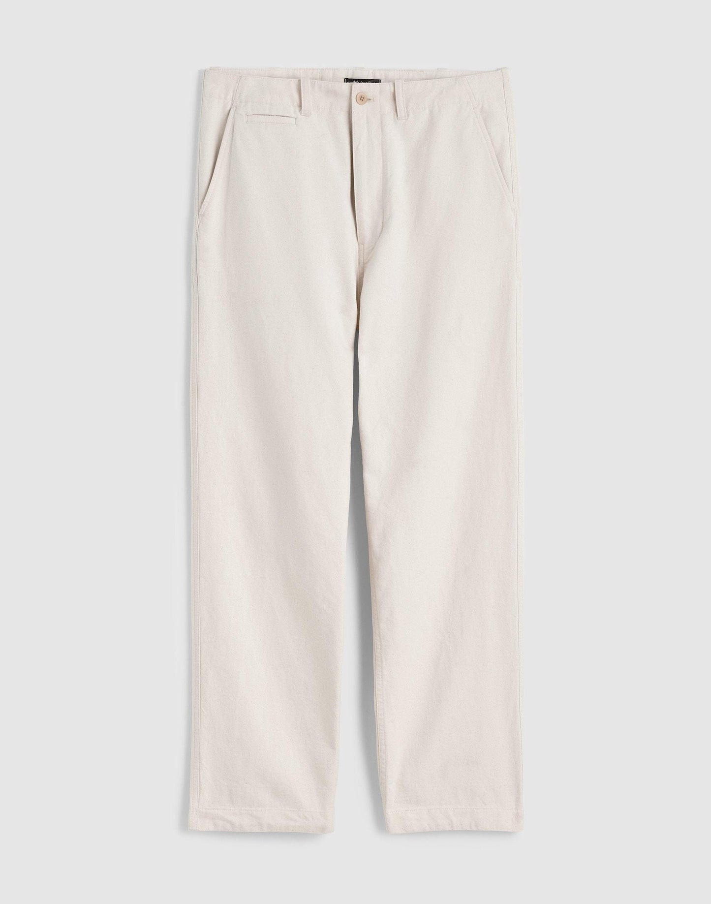 Utility Pant in Cotton-Hemp Canvas Natural Seeded | Madewell