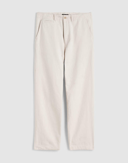 Utility Pant in Cotton-Hemp Canvas Natural Seeded | Madewell
