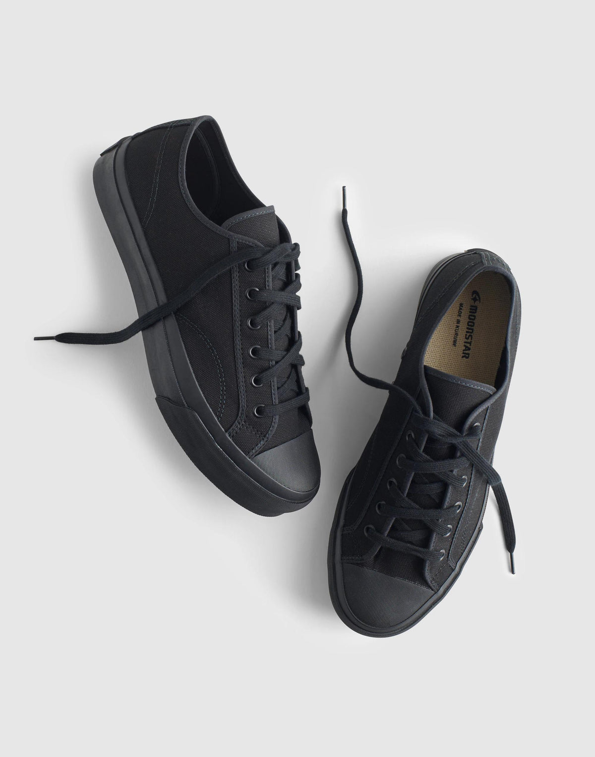Moonstar Low Trainer Sneakers Black Mono | Madewell