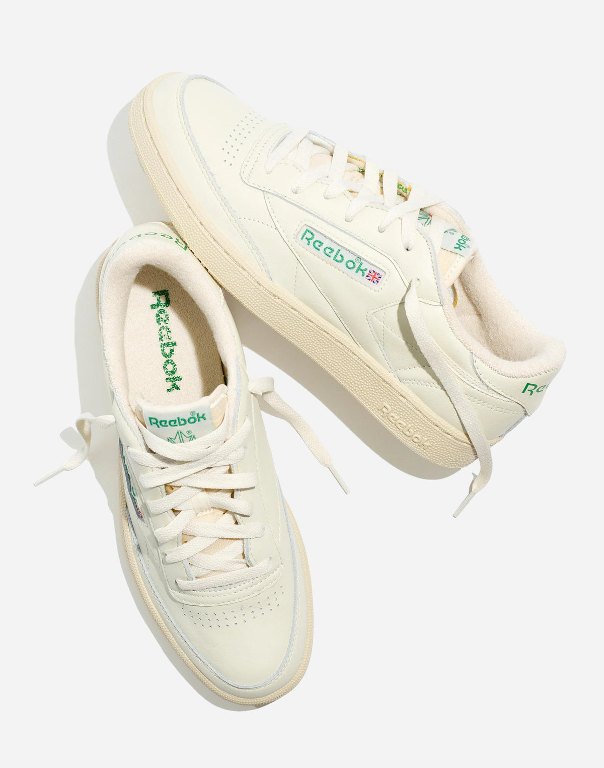 Reebok® Club C 85 Vintage Sneakers Chalk/Paperwhite/Glen | Madewell