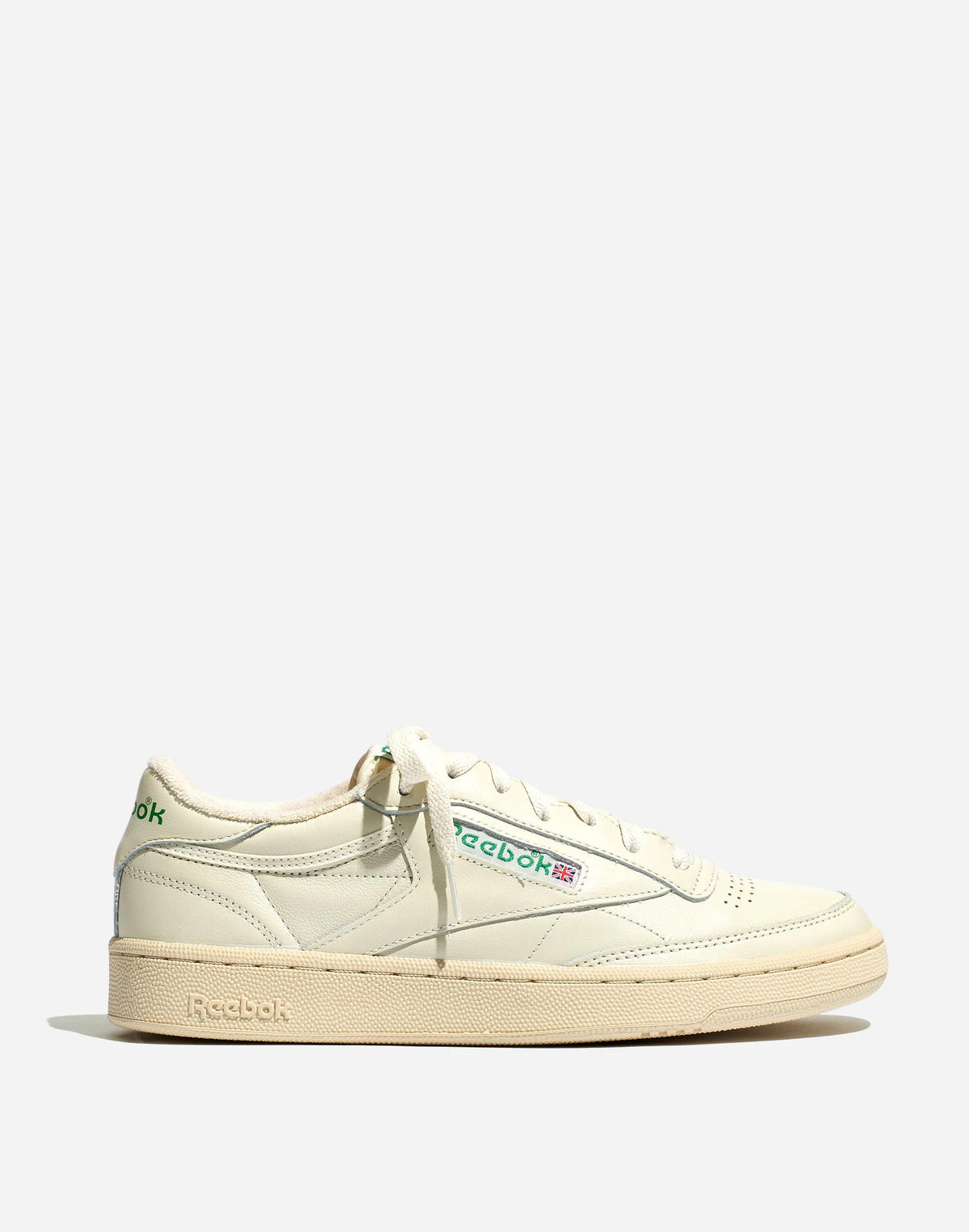 Reebok® Club C 85 Vintage Sneakers Chalk/Paperwhite/Glen | Madewell